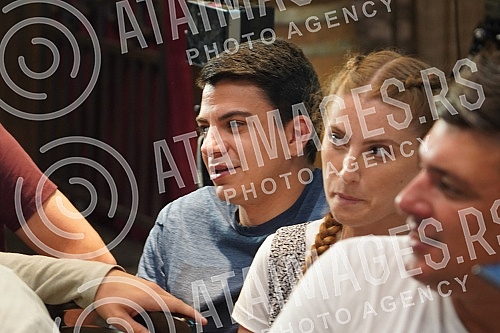 In the studio in Simanovci, the filming of the third season of the TV series 