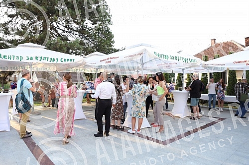 Jubilee 50th Film Festival in Sopot SOFEST - opening of the exhibition of festival posters and photos.Jubilarni 50. Filmski festival u Sopotu SOFEST - otvaranje izlozbe festivalskih plakata i fotografija.