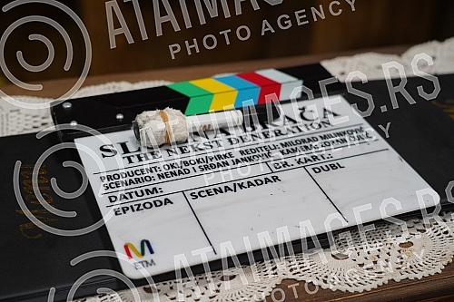 In the studio in Simanovci, the filming of the third season of the TV series 