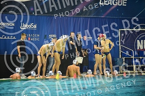 The match of the first round of the Serbian Super League between VK Novi Belgrade and VK Proleter was played at the pool on April 11.Utakmica prvog kola Super lige Srbije izmedju VK Novi beograd i VK Proleter odigrana je na bazenu 11. april.