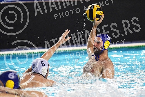 The match of the first round of the Serbian Super League between VK Novi Belgrade and VK Proleter was played at the pool on April 11.Utakmica prvog kola Super lige Srbije izmedju VK Novi beograd i VK Proleter odigrana je na bazenu 11. april.