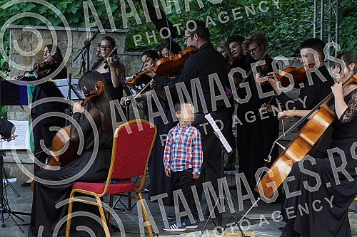 The Muzikon orchestra and Stefan Milenkovic held a 