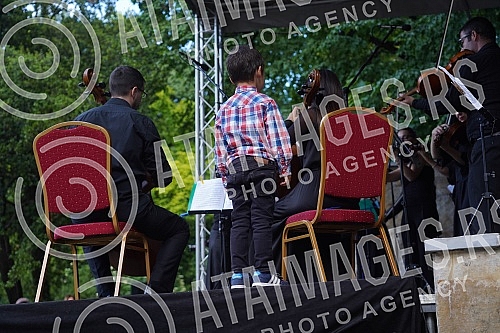 The Muzikon orchestra and Stefan Milenkovic held a 