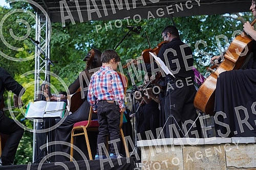 The Muzikon orchestra and Stefan Milenkovic held a 