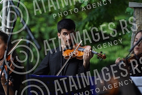 The Muzikon orchestra and Stefan Milenkovic held a 