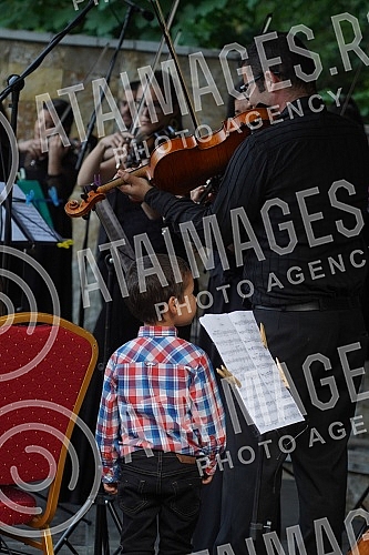 The Muzikon orchestra and Stefan Milenkovic held a 