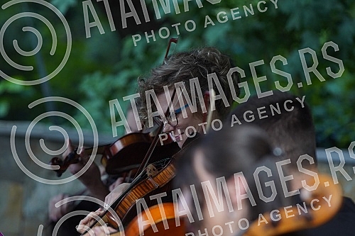 The Muzikon orchestra and Stefan Milenkovic held a 