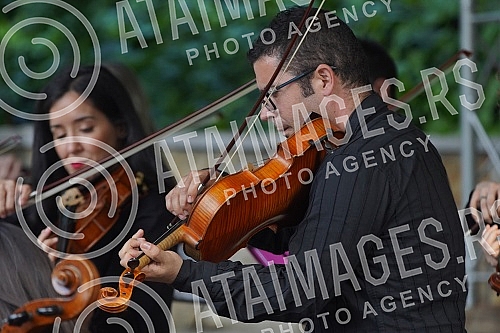 The Muzikon orchestra and Stefan Milenkovic held a 