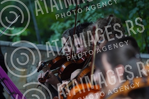 The Muzikon orchestra and Stefan Milenkovic held a 