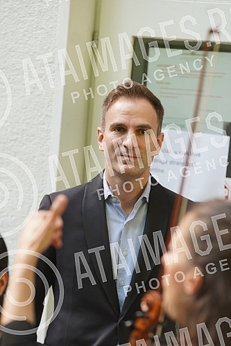 The Muzikon orchestra and Stefan Milenkovic held a 