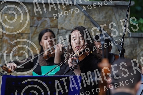 The Muzikon orchestra and Stefan Milenkovic held a 