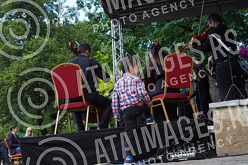 The Muzikon orchestra and Stefan Milenkovic held a 