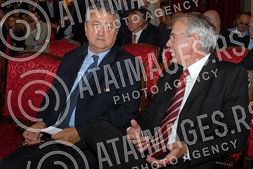 Zreb za Evropsko prvenstvo u vaterpolu koje ce se odrzti u Beogradu 2016, odrzan u Skupstini grada Beograda.