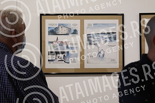 The watercolor exhibition 