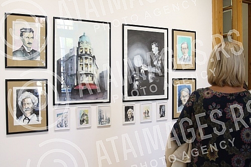 The watercolor exhibition 