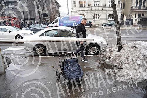 Municipal wedding of Marko Trajkovic, another singer Radisa Trajkovic Djanija.Opstinsko vencanje Marka Trajkovica, drugog sia pevaca Radise Trajkovica Djanija.