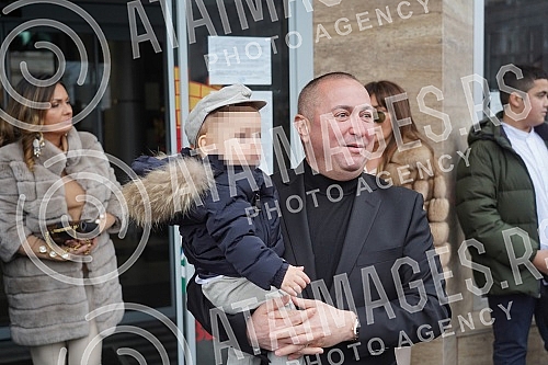 Municipal wedding of Marko Trajkovic, another singer Radisa Trajkovic Djanija.Opstinsko vencanje Marka Trajkovica, drugog sia pevaca Radise Trajkovica Djanija.