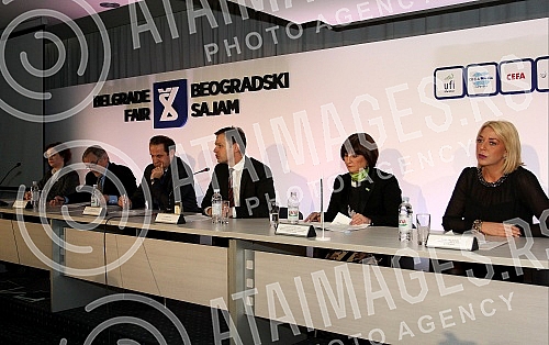 Na Beogradskom sajmu odrzana konferencija za novinare povodom predstojeceg 38. Medjunarodnog sajma turizma - 7. sajam vina 