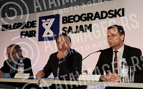 Na Beogradskom sajmu odrzana konferencija za novinare povodom predstojeceg 38. Medjunarodnog sajma turizma - 7. sajam vina 