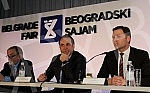 Na Beogradskom sajmu odrzana konferencija za novinare povodom predstojeceg 38. Medjunarodnog sajma turizma - 7. sajam vina 