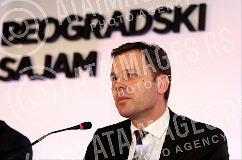 Na Beogradskom sajmu odrzana konferencija za novinare povodom predstojeceg 38. Medjunarodnog sajma turizma - 7. sajam vina 