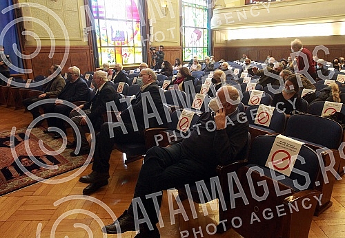 The Art Department of SANU organized a gathering at which the participants were reminded of the character and work of the deceased member of the Academy, the prominent painter Vladimir Velickovic.Odeljenje umetnosti SANU organizovalo je skup na kom