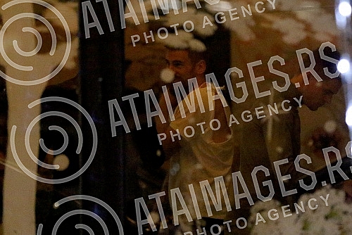 PAPARAZZO PHOTO, Football player Nenad Tomovic (FC SPLA - Seria A) celebrating birth od the third child.PAPARACO FOTO, Fudbaler Nenad Tomovic (FK SPAL, Serija A) slavi rodjenje treceg deteta.