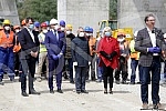 The President of the Republic of Serbia, Aleksandar Vucic, visited the works on the construction of the Belgrade-Budapest express railway (Stara Pazova-Novi Sad section).Predsednik Republike Srbije Aleksandar Vucic obisao je radove na izgradnji brze