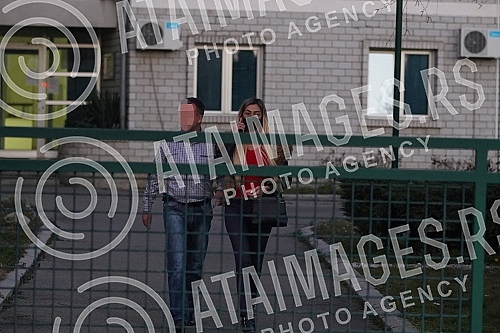 Starlet MIlica Zivanovic, better known as Mimi Oro, testified at the premises of the Service for the Fight against Organized Crime (SBPOK) in Makis.Starleta MIlica Zivanovic, poznatija kao Mimi Oro, davala je iskaz u  u prostorijama Sluzbe za borbu