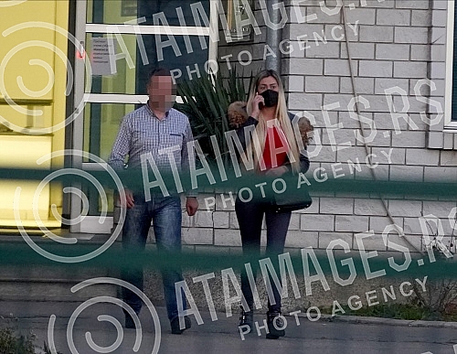 Starlet MIlica Zivanovic, better known as Mimi Oro, testified at the premises of the Service for the Fight against Organized Crime (SBPOK) in Makis.Starleta MIlica Zivanovic, poznatija kao Mimi Oro, davala je iskaz u  u prostorijama Sluzbe za borbu