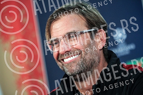 Press conference of Jurgen Klopp before the match of 4 rounds of Group C in the Champions League.Pres konferencija Jirgena Klopa pred utakmicu 4 kola grupe C u Ligi sampiona.