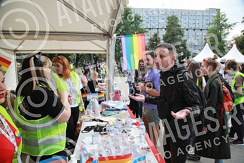 Pride Parade 2021 started in the center of Belgrade under the slogan 