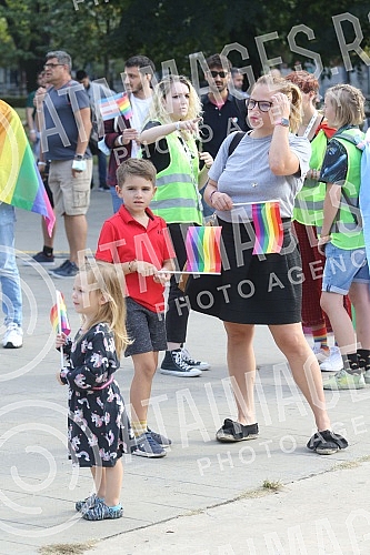 Pride Parade 2021 started in the center of Belgrade under the slogan 