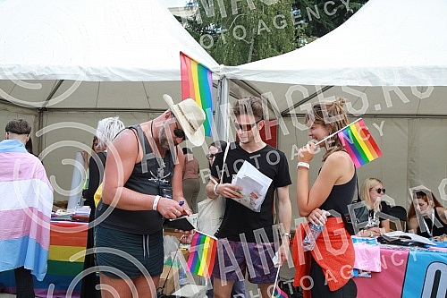 Pride Parade 2021 started in the center of Belgrade under the slogan 