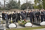 A memorial service on the occasion of the 40th day since the death of Milutin Mrkonjic was held at the New Cemetery.Pomen povodom 40 dana od smrti Milutina Mrkonjica odrzan je na Novom groblju.