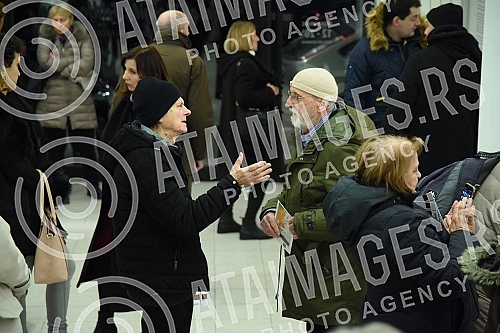 Exhibition of paintings by Helgi Thorgils Fridjonsson in the Chaos Gallery.Izlozba slika Helgi Thorgils Fridjonsson u galeriji Haos 