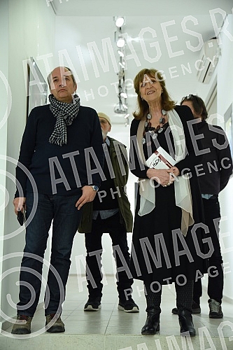 Exhibition of paintings by Helgi Thorgils Fridjonsson in the Chaos Gallery.Izlozba slika Helgi Thorgils Fridjonsson u galeriji Haos 