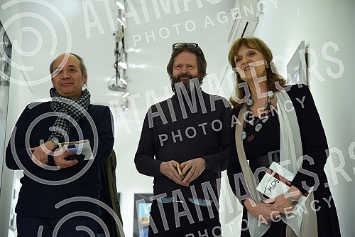 Exhibition of paintings by Helgi Thorgils Fridjonsson in the Chaos Gallery.Izlozba slika Helgi Thorgils Fridjonsson u galeriji Haos 