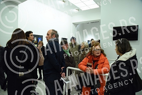 Exhibition of paintings by Helgi Thorgils Fridjonsson in the Chaos Gallery.Izlozba slika Helgi Thorgils Fridjonsson u galeriji Haos 