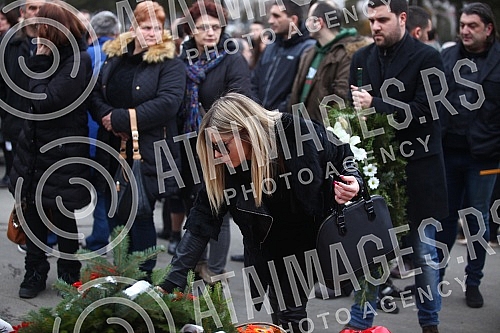 Buried Slavoljub Stavric - Stavre, show business manager in New Bezanijsko cemetery.Sahrana Slavoljuba Stavrica - Stavre, estradnog menadzera na Novom Bezanijskom groblju.
