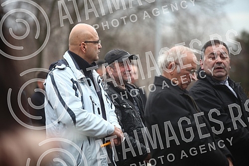 Buried Slavoljub Stavric - Stavre, show business manager in New Bezanijsko cemetery.Sahrana Slavoljuba Stavrica - Stavre, estradnog menadzera na Novom Bezanijskom groblju.
