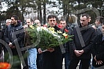 Buried Slavoljub Stavric - Stavre, show business manager in New Bezanijsko cemetery.Sahrana Slavoljuba Stavrica - Stavre, estradnog menadzera na Novom Bezanijskom groblju.