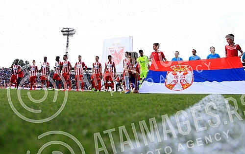 Serbian football Cup Finals match between FK Partizan and FK Crvena Zvezda played at Partizan stadium. Utakmica finala fudbalskog Kupa Srbije izmedju  FK Partizan i FK Crvena Zvezda  odigrana na stadionu Partizana.