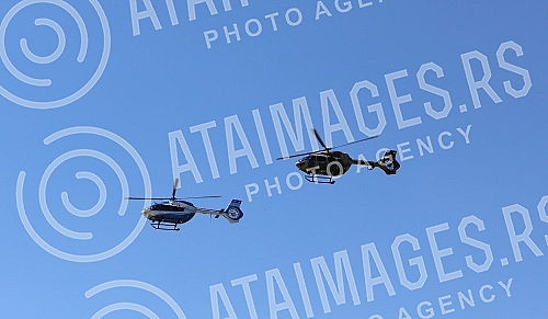 On the plateau in front of the Palace of Serbia, the Day of the Ministry of the Interior and the Police Day were marked, during which 1,337 new members of the Ministry of the Interior took the oath.Na platou ispred Palate Srbija obelezen je Dana Mi