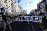 On the fourth anniversary of the murder of Oliver Ivanovic, citizens and opposition leaders gathered in front of the Presidency of the Republic of Serbia, and then went for a walk along the route to the Church of St. Mark under the slogan 
