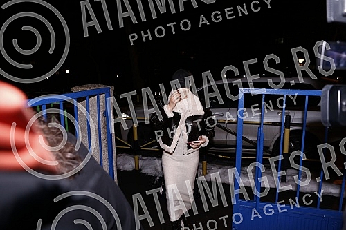 Svetlana Ceca Raznatovic and Anastasia Razantovic went out to vote in the republican referendum on changing the Constitution, in the part related to justice.Svetlana Ceca Raznatovic i Anastasija Razantovic su izasle da glasaju na republickom refere