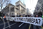 On the fourth anniversary of the murder of Oliver Ivanovic, citizens and opposition leaders gathered in front of the Presidency of the Republic of Serbia, and then went for a walk along the route to the Church of St. Mark under the slogan 
