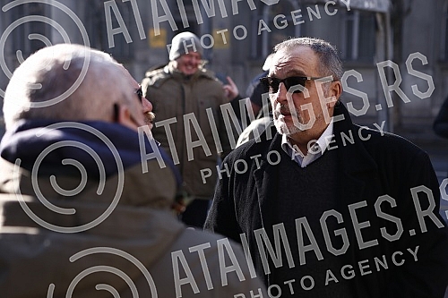 On the fourth anniversary of the murder of Oliver Ivanovic, citizens and opposition leaders gathered in front of the Presidency of the Republic of Serbia, and then went for a walk along the route to the Church of St. Mark under the slogan 