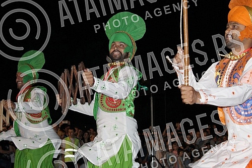 Opening ceremony of Dukat fest held in Banja Luka in front of temlp of Hrista Spasitelja.Svecana ceremonija otvaranja Dukat festa odrzana u Banja Luci ispred Hrama Hrista Spasitelja.