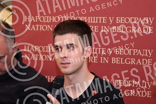 A press conference on the occasion of the announcement of the premiere of Djordje Kosic's play 